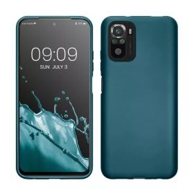   Калъф Kwmobile за Xiaomi Redmi Note 10/Redmi Note 10S, зелен, силиконов, 54542.251