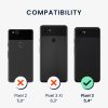 Kwmobile калъф за Google Pixel 3, черен, силиконов, 45967.01
