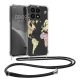 Kwmobile калъф с връзка за Honor X8a, многоцветен, силиконов, 60943.03