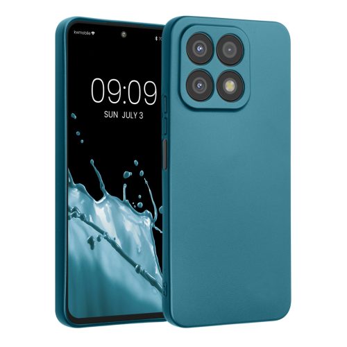 Kwmobile калъф за Honor X8a, син, силиконов, 60942.251