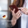 Kwmobile калъф за Samsung Galaxy A53 5G, тъмночервен, силиконов, 57835.19