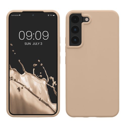 Kwmobile калъф за Samsung Galaxy S22, розов, силиконов, 56756.154