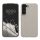 Kwmobile калъф за Samsung Galaxy S22, светло сив, силиконов, 56756.96