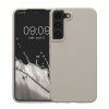 Kwmobile калъф за Samsung Galaxy S22, светло сив, силиконов, 56756.96
