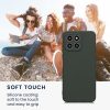 Kwmobile калъф за Honor X8 5G/X6/70 Lite 5G, тъмнозелен, силиконов, 59879.169