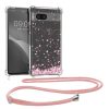 Kwmobile калъф с връзка за Google Pixel 7a, многоцветен, силиконов, 61604.02