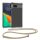 Kwmobile калъф с връзка за Google Pixel 7a, прозрачен/кремав, силиконов, 61608.21