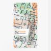 Kwmobile калъф с връзка за Google Pixel 7a, прозрачен/кремав, силиконов, 61608.21