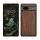 Kwmobile калъф за Google Pixel 7a, кафяв, дърво/силикон, 61602.18
