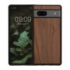 Kwmobile калъф за Google Pixel 7a, кафяв, дърво/силикон, 61602.18