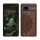 Kwmobile калъф за Google Pixel 7a, кафяв, дърво/силикон, 61603.01