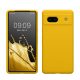 Kwmobile калъф за Google Pixel 7a, жълт, силиконов, 61597.165