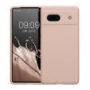 Kwmobile калъф за Google Pixel 7a, кремав, силиконов, 61597.225