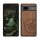 Kwmobile калъф за Google Pixel 7a, кафяв, дърво/силикон, 61603.02