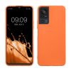 Kwmobile калъф за TCL 40 SE, оранжев, силиконов, 60793.15