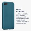 Калъф Kwmobile за Apple iPhone SE 2/iPhone SE 3/iPhone 8, син, силикон, 40350.251