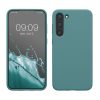 Kwmobile калъф за Samsung Galaxy S23 Plus, зелен, силиконов, 60274.206