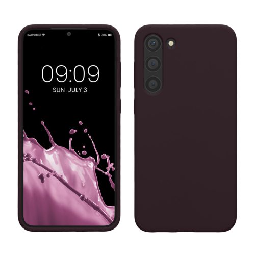 Kwmobile калъф за Samsung Galaxy S23 Plus, тъмно лилав, силиконов, 60274.114