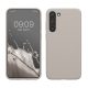 Kwmobile калъф за Samsung Galaxy S23 Plus, светло сив, силиконов, 60274.96