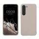 Kwmobile калъф за Samsung Galaxy S23, светло сив, силиконов, 60273.96