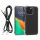 Kwmobile Кейс с подвижна връзка за Apple iPhone 14 Pro Max, Прозрачен/Черен, Поликарбонат, 61622.01