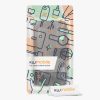 Kwmobile калъф за Motorola Moto E13, сив/черен, текстил/силикон, 61626.22
