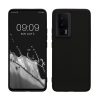 Kwmobile калъф за Poco F5 Pro, черен, силиконов, 61639.47