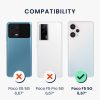 Kwmobile калъф за Xiaomi Poco F5, зелен, силиконов, 61637.14