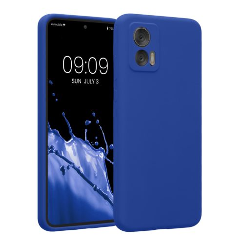 Kwmobile калъф за Motorola Edge 30 Neo, син, силиконов, 61043.134