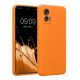 Kwmobile калъф за Motorola Edge 30 Neo, оранжев, силиконов, 61043.15