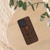 Kwmobile калъф за Xiaomi 13 5G, кафяв, дърво/силикон, 60695.02