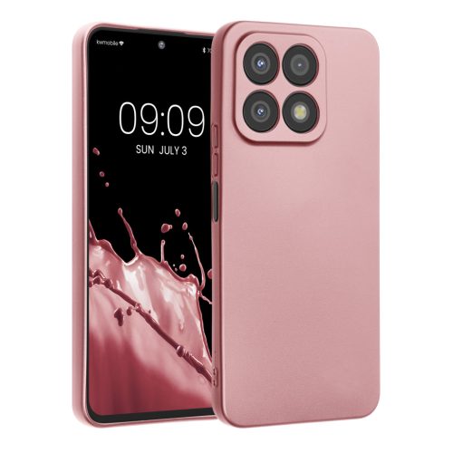 Kwmobile калъф за Honor X8a, розов, силиконов, 60942.31