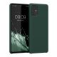Kwmobile калъф за Samsung Galaxy A71, тъмнозелен, силиконов, 51209.169