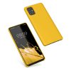 Kwmobile калъф за Samsung Galaxy A71, жълт, силиконов, 51209.165