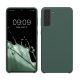 Kwmobile калъф за Samsung Galaxy S21 Plus, зелен, силиконов, 54066.166