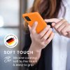 Kwmobile калъф за Samsung Galaxy A41, оранжев, силиконов, 52301.15