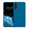 Kwmobile калъф за Samsung Galaxy S21 Plus, син, силиконов, 54066.228