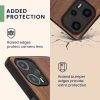Kwmobile калъф за Xiaomi Poco F5, кафяв, дърво/силикон, 61661.01