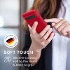 Kwmobile калъф за Google Pixel 7, червен, силиконов, 59451.229