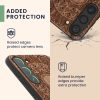 Kwmobile калъф за Samsung Galaxy S23 Plus, кафяв, дърво/силикон, 61686.03