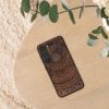 Kwmobile калъф за Samsung Galaxy S23, кафяв, дърво/силикон, 61685.03