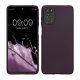 Kwmobile калъф за Motorola Moto G22, тъмно лилав, силиконов, 61683.115