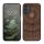 Kwmobile калъф за Samsung Galaxy A14 5G, кафяв, дърво/силикон, 60817.03