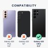 Kwmobile калъф за Samsung Galaxy S22 Ultra, зелен, силиконов, 56765.206