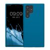 Kwmobile калъф за Samsung Galaxy S22 Ultra, син, силиконов, 56765.228