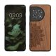 Kwmobile калъф за OnePlus 11, кафяв, дърво/силикон, 60791.02