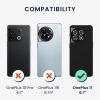 Kwmobile калъф за OnePlus 11, кафяв, дърво/силикон, 60791.02