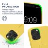 Kwmobile калъф за Apple iPhone 12/iPhone 12 Pro, жълт, силиконов, 58283.165