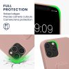 Kwmobile калъф за Apple iPhone 12/iPhone 12 Pro, светло розов, силиконов, 58283.1