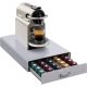 Поставка за кафе капсули Navaris за 50 капсули Nespresso, сиво, 47364.03.22